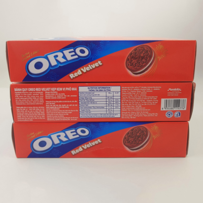 Oreo Biscuit Red Velvet 303.6g (11 x 27.6g) x 12 Boxes