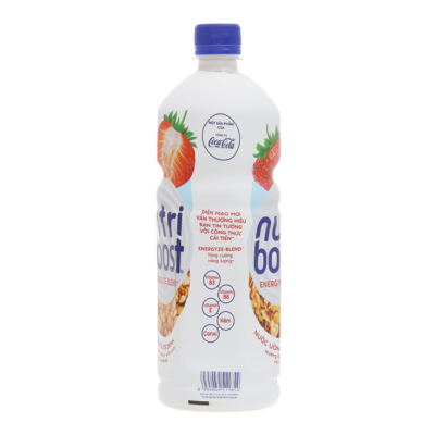 Nutriboost Strawberry Milk Juice 1l x 12 Bottles