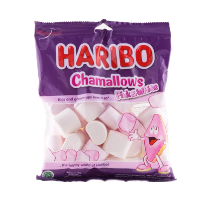 Haribo Chamallows Pink & White 150g x 24 Packs