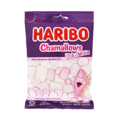 Haribo Chamallows Pink & White 70g x 24 Packs