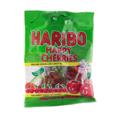Haribo Happy Cherries 80g x 24 Packs