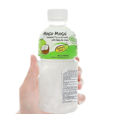 Mogu Mogu Coconut Flavored Drink With Natade Coconut 320ml