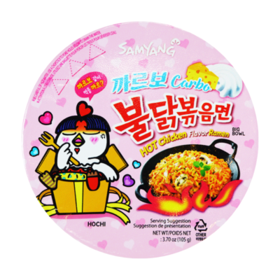 Samyang Noodles Flavor Carbonara Sauce 105g x 16 Bowls