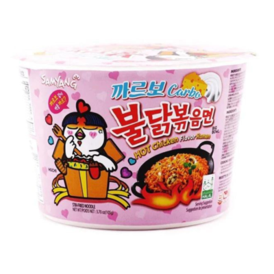 Samyang Noodles Flavor Carbonara Sauce 105g x 16 Bowls