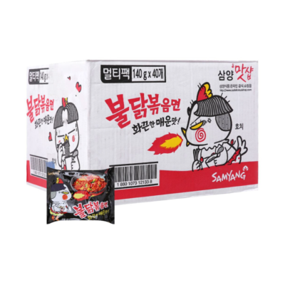 Samyang Dried Spicy Chicken 140g x 40 Bags