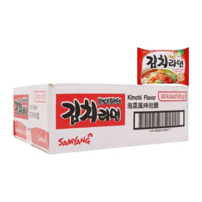 Samyang Kimchi Noodles 120g x 20 Bags