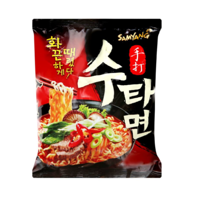Samyang Sutah Spicy Beef Noodles 120g x 40 Bags