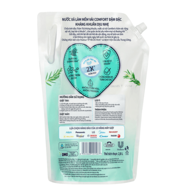 Comfort Concentrated Antibacterial Gentle 2.8l x 4 Bags