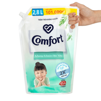 Comfort Concentrated Antibacterial Gentle 2.8l x 4 Bags