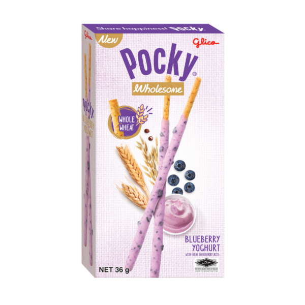 Pocky Blueberries Yoghurt Biscuit Stick 36g (2)