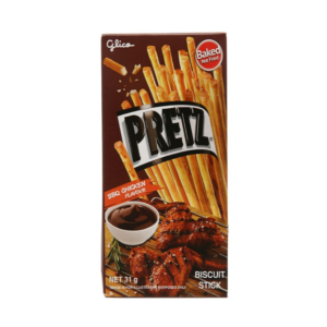 Pretz BBQ Chicken Flavour Biscuit Stick 31g (5)