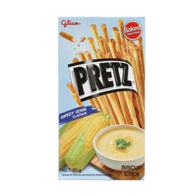 Pretz Sweet Corn flavour Biscuit Stick 31g (2)
