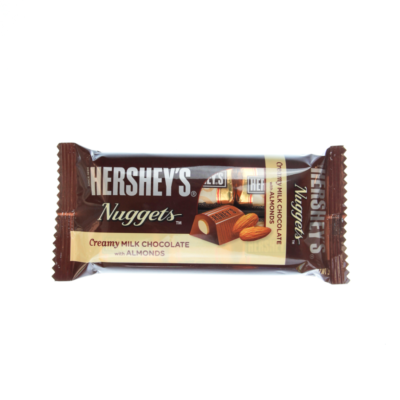 Hershey Nuggets Creamy Milk Chocolate With Almonds 56g x 144 Bars