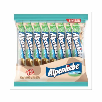 Alpenliebe Milk Tea 33g x 16 Rolls x 24 Pouches
