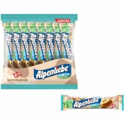 Alpenliebe Milk Tea 33g x 16 Rolls x 24 Pouches