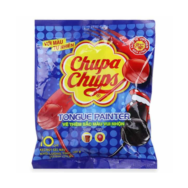 Chupa Chups Lollipop Colors Tongue Painter 93g