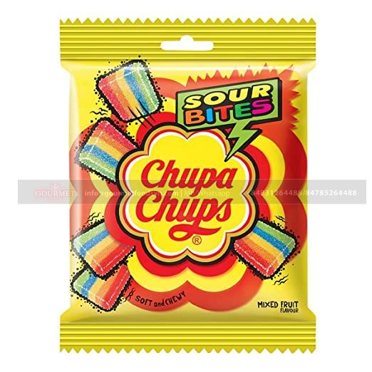 Chupa Chups Sour Bites 24g