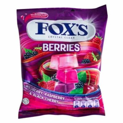 Fox's Candy Berries Bag 90gr x 24 bags