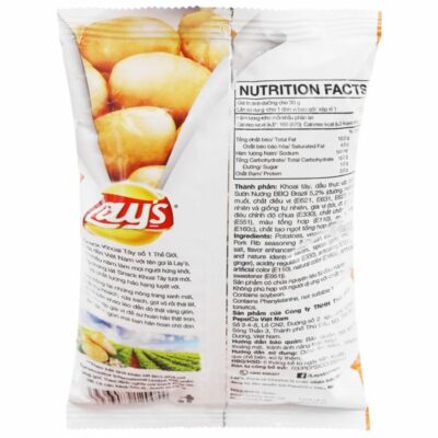 Lay's BBQ Snack 32g x 160 Bags