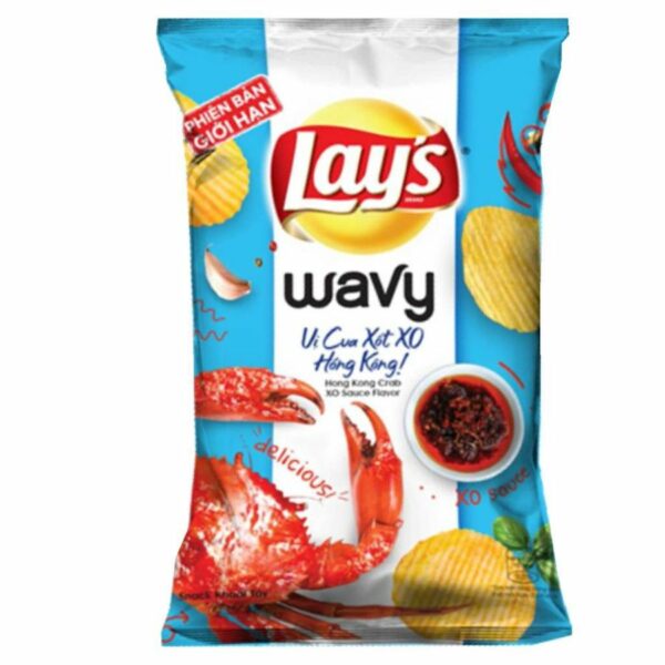 Lay's Hong Kong Crab XO Sauces 32g x 160 Bags