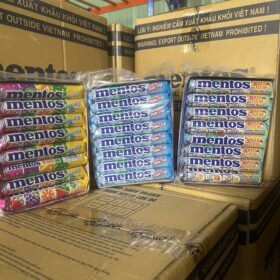 Mentos Rainbow 29.7g x 16 Rolls x 24 Boxes