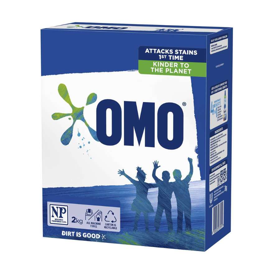 OMO LAUNDRY POWDER ACTIVE CLEAN 2 KG