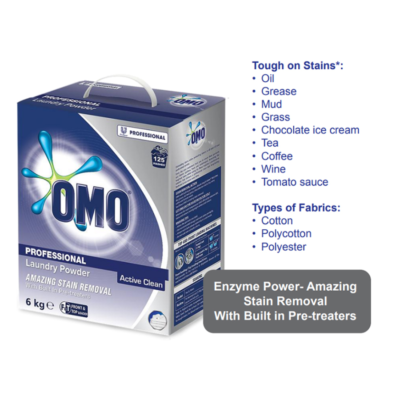 Omo Pro Powder Active Clean Carton 6kg