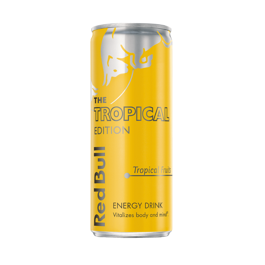 Red Bull tropical Edition Energy Drink