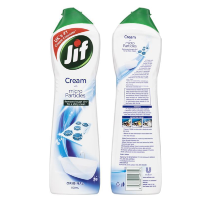 Jif Cream Regular Cleaner 500ml x 8 Bottles