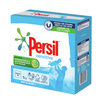 Persil Front & Top Sensitive 1kg x 12 Boxes