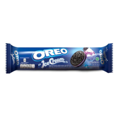 Oreo Biscuit Sandwich Ice Cream Blueberry 119.6gr x 24 tubes