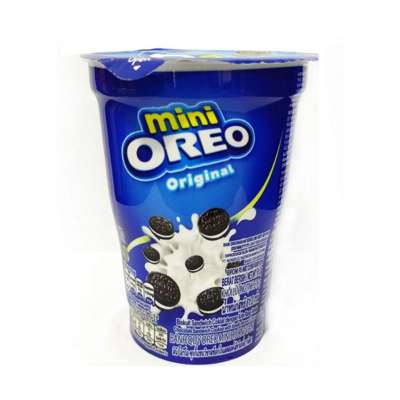Oreo Biscuit Sandwich Mini Vanilla Cream 61.3gr x 24 cups