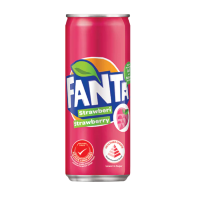 Fanta Strawberry Can 320ml x 12 Cans