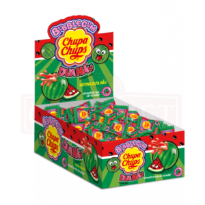 Chupa Chups Bubble Gum Watermelon Flavor 333g x 20 Boxes