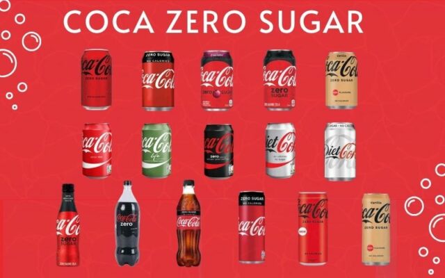 coca cola zero, coca cola zero sugar, zero sugar drinks, cola zero