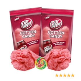 Dr. Pepper Cotton Candy, Dr. Pepper Candy, Dr. Pepper Cotton