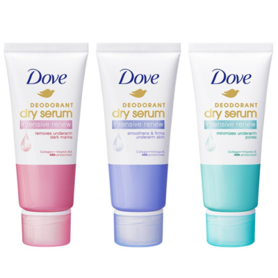 Dove Deodorant Dry Serum Collagen + Omega 6 50ml