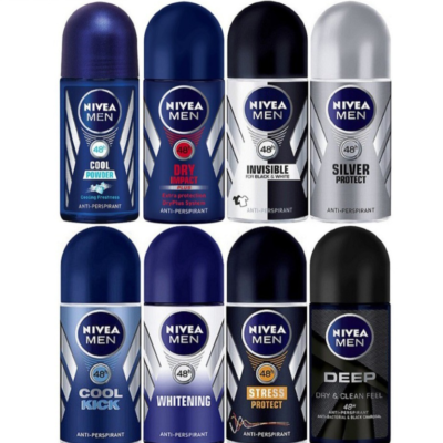 Nivea Deodorant, Nivea black and white men's deodorant, Nivea black and white deodorant for men