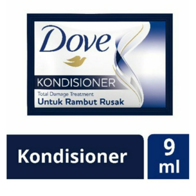 Dove Shampoo Conditioner Perawatan Rambut Rusak Sachet 9ml x 480 pcs