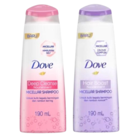 Dove Shampoo, Dove Shampoo Micellar, Dove Cleanser