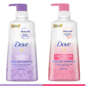 Dove Shampoo, Dove Shampoo Micellar, Dove Cleanser