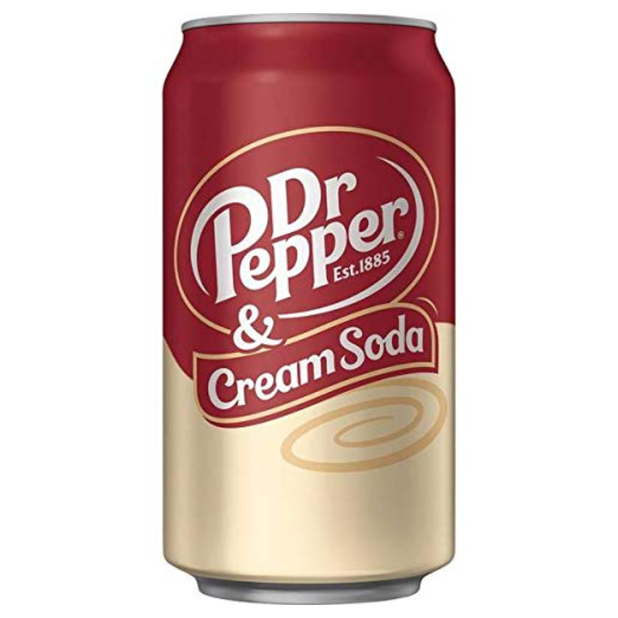 Dr Pepper Cream Soda 12oz x 24 cans