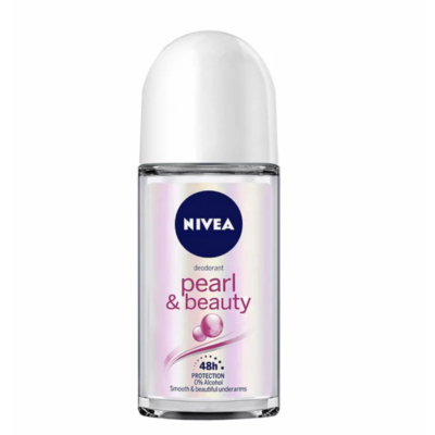 Nivea Pearl & Beauty Roll On Deodorant 50ml, Nivea Pearl & Beauty Roll-On Deodorant, Nivea Pearl & Beauty Deodorant Roll on