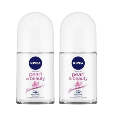 Nivea Pearl & Beauty Roll On Deodorant 50ml, Nivea Pearl & Beauty Roll-On Deodorant, Nivea Pearl & Beauty Deodorant Roll on