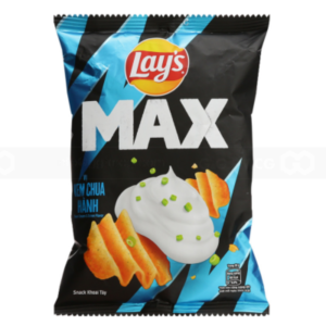 Lay's Max Cream & Onion 75g x 40 Bags