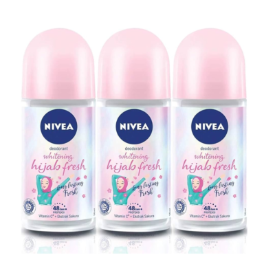 Nivea Deodorant Roll On Women Brightening Hijab Fresh