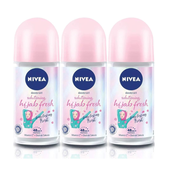 Nivea Deodorant Roll On Women Brightening Hijab Fresh