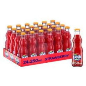 Fanta Strawberry 250ml x 12 bottles