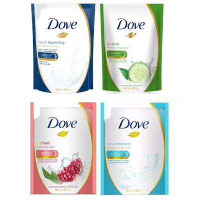 Dove Body Wash Go Fresh Revive Refill 400ml