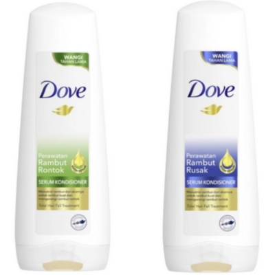Dove Shampoo Conditioner Perawatan Rambut Rusak 320ml x 12 pcs